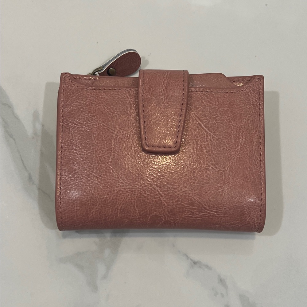 New Without Tags Blush Leather Women's RFID Wallet